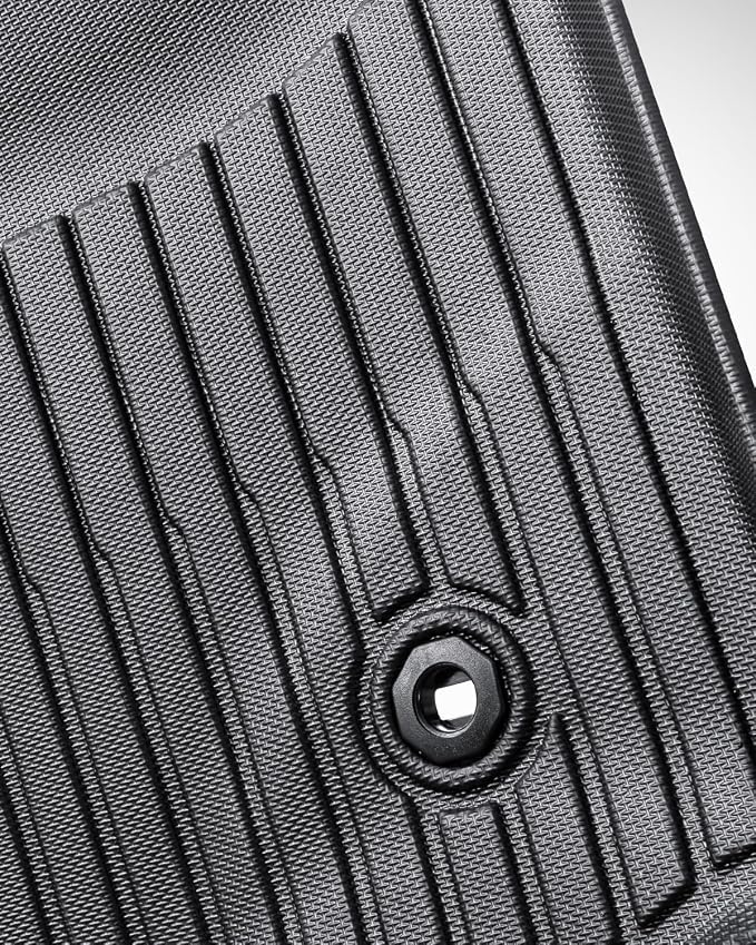 Car Floor Mats for Toyota 4Runner 2003-2009 3PCS Full Set SUV Truck Mats | All Weather Full Coverage Floor Liners Heavy Duty Waterproof Long-Lasting 4Runner Accessories TPE Rubber Automotive Carpet