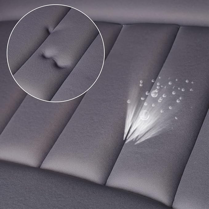 Lofty Aim Car Seat Cushion for Driving, Memory Foam Driver Seat Cushion | Car Seat Cushion for Long Driving, Automotive Seat Cushion for Pain Relief, Car Seat Pillow Fits Car, Office Chair Dark Gray