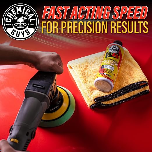 Chemical Guys, C4 & P4 Compound & Polish Paint Correction Kit, 2 x 16 oz | Cut scratches, swirls and towel marks with C4, then refine depth and gloss with P4, safe on clear coat paint