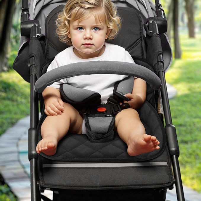 Babenest Car Seat Potty Protector Cover -Waterproof Carseat Training Liner for Baby &Toddler Shower Gift, Dry Piddle Pee Pad for Strollers & Infant Car Seats (1pc Black)