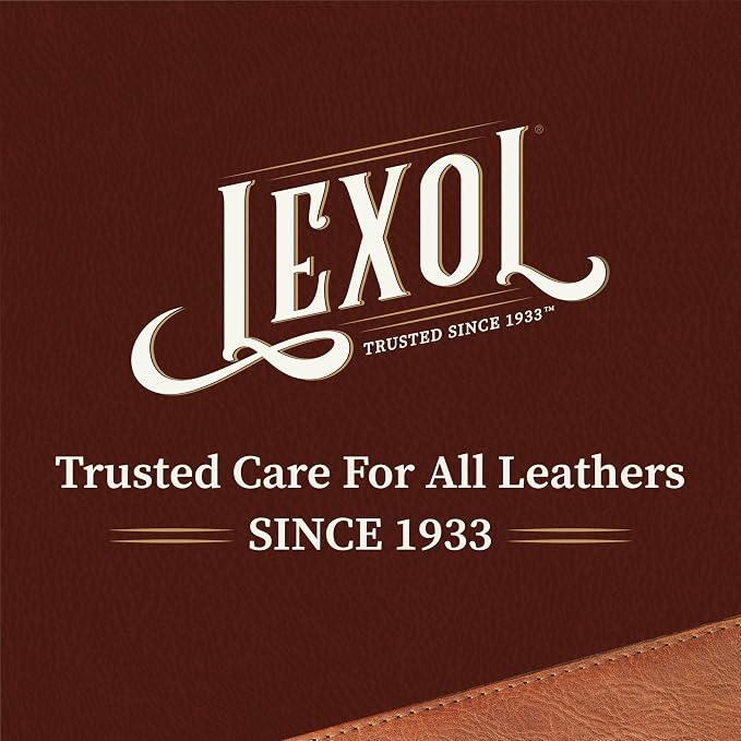 Lexol Horsehair Detailing Brush Set – Professional 3‑Piece Leather Cleaning & Care Kit for Bags, Shoes, Accessories, Upholstery & More – Soft, Scratch‑Free Natural Horsehair Brushes
