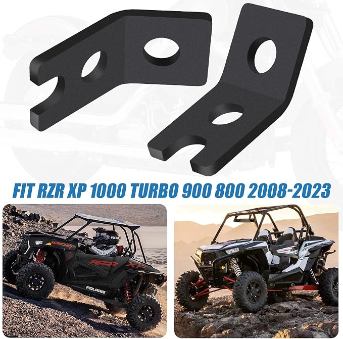 2008-2023 Rear Pillar Backup Reverse LED Whip Flag Light Pod Mounting Bracket for Polaris RZR XP1000 900 Turbo