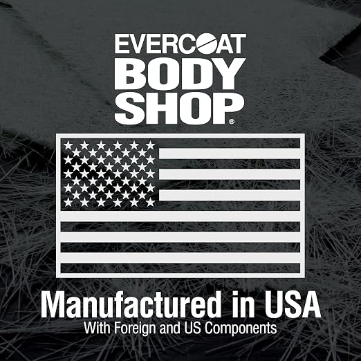 Evercoat Body Shop 105068 Pro-Grade Reinforced Jelly, Fast Drying Non-Drip, Multipurpose for Dents in Aluminum, Fiberglass & More, Easy Mix Hardener Included 26 Fl Oz.