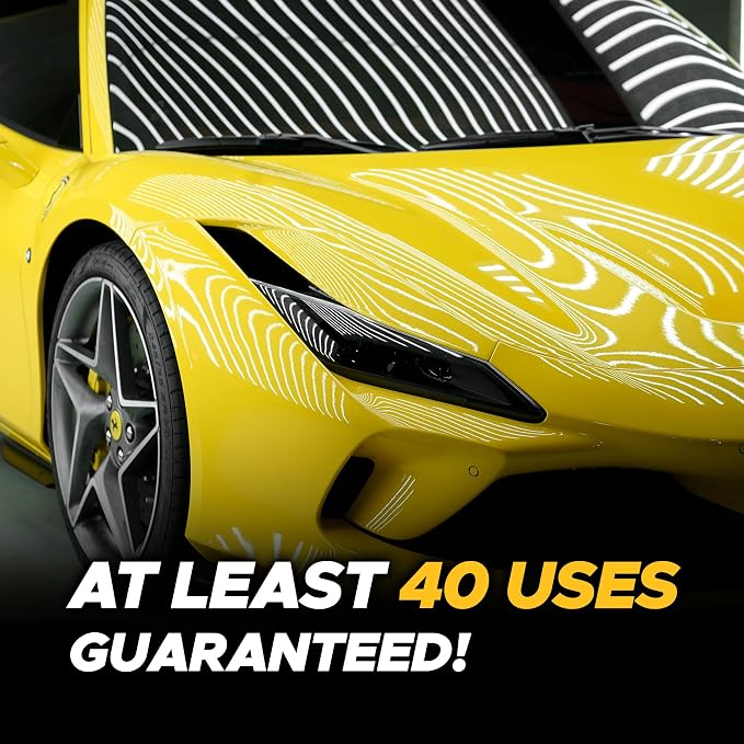 BULLET Q-001 Quick Detailer Spray Wax for Cars, Ceramic Coating with Hydrophobic Shine, Water Beading & Slick Finish, Easy Wipe-Off Detailer for Paint, Glass, Wheels & Trim, 16.9 oz Bottle