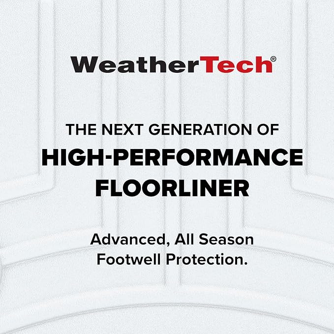 WeatherTech FloorLiner HP Custom Fit Floor Mats for Jeep Wrangler 4-Door, Wrangler 4-Door Rubicon 392, Wrangler Unlimited 4-Door - 1st & 2nd Row (451313-1-2IM), Tan