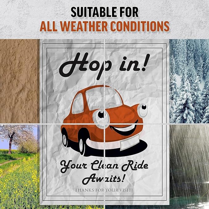 Paper Floor Mats for Cars Detail - Disposable Floor Mats for Cars - Paper Car Floor Mats for Detailing - Car Floor Mat Protector - Car Carpet Protector - Detailing Supplies