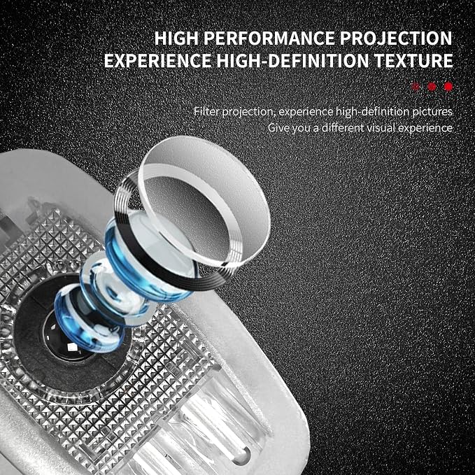2 Pcs Non-Fading MB Door Light Logo, Projector Welcome Lamp Door Puddle lights Kit Compatible with Accessories CLA-Clsaa 2020-2021 CLS Clsaa 2019-2021 E S Coupe (New CLA/CLS/S E-Coupe)