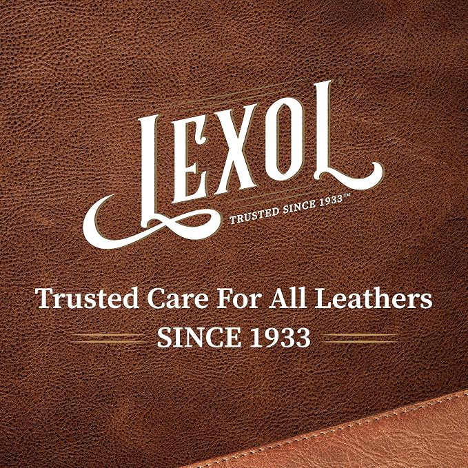 Lexol All Leather Conditioner for Car Seats and Interiors, Couches and Furniture, Shoes and Boots, Bags and Jackets, Baseball Gloves, Horse Saddles, 8oz