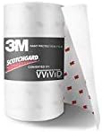 3M Clear Paint Surface Protection Bulk Film Roll 4-By-72-Inches