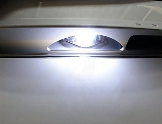 iJDMTOY OEM-Fit 3W Full LED License Plate Light Kit Compatible with Honda Accord Sedan, Civic Coupe, Fit CR-V Element Crosstour Odyssey Insight HR-V, Powered by 18-SMD Xenon White LED