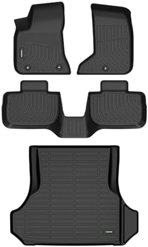 ANBINGO®Floor Mats & Cargo Mat Fit for 2011-2023 Dodge Charger AWD All Weather Trunk Mats for Dodge Charger AWD Durable Waterproof Floor Liners Charger Accessories Black