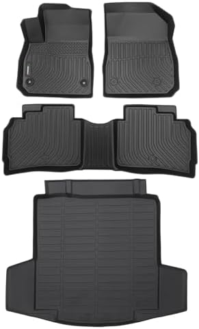 ANBINGO®-Floor Mats & Cargo Liner for Hyundai Venue 2026 2025-2020（Cargo Mat Only for Upper Position） All Weather Car Floor Mat for Hyundai Venue SE/SEL/Limited,Venue Accessories Black