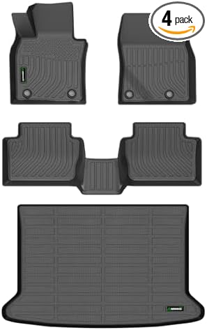 ANBINGO®Fit for Mazda CX-30 Floor Mats 2020-2025 All Weather Mats for CX-30 TPE Car Mat Rugs for CX-30 Rubber Trunk Carpet for CX-30 Automotive Accessories