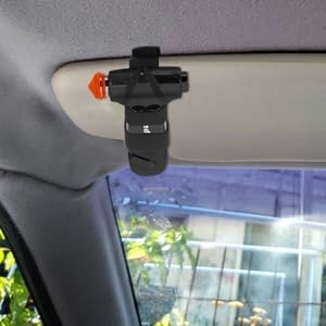 Car Window Breaker Tool, 3-in-1 Emergency Escape Tool with Window Breaker and Seat Belt Cutter, Safety Emergency Car Escape Tool for Car, Matte Black and Electroplating Silver