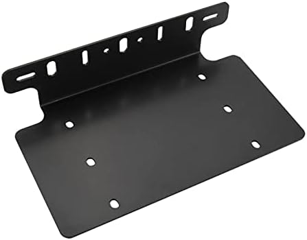 Universal License Plate Mounting Bracket for Pickups, 4x4, Off-Road, Trucks | Heavy duty steel universal mount. Fits 3", 7", 12", 14" & 20" LED light bars and spot lights.