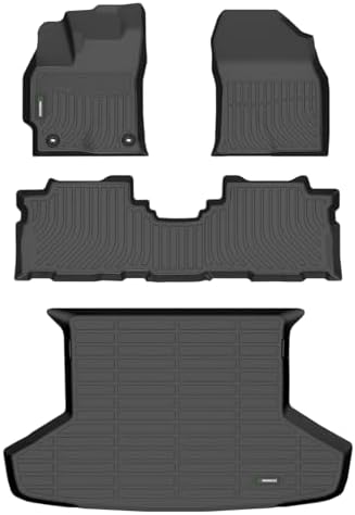 ANBINGO®Custom Toyota Prius V Floor Mats 2012-2017 All Weather Mats for Toyota Prius for Prius Car Weather Mat TPE Car Matt Rugs for Prius Rubber Trunk Carpet for Prius