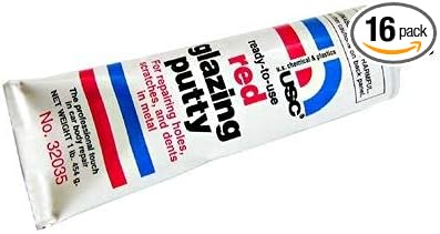 US Chemical Ready-to-Use Red Glazing Putty (16 oz.)