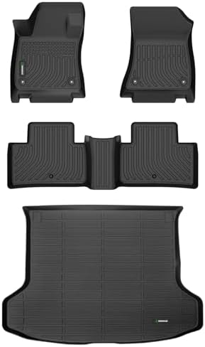 ANBINGO®Custom Infiniti QX50 Floor Mats 2019-2025,for Infiniti QX50 Car Weather Mat All Weather Mats for QX50 TPE Car Matt Rugs for QX50 Rubber Trunk Carpet for QX50