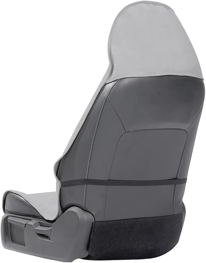Waterproof Car Seat Cover Universal Fits Car Sweat Towel for Trucks SUV Van Car Seat Protector Sweat Proof Protector Cloth Seats Light Grey Pack of 1