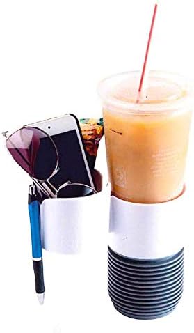 Two-Cup Console Organizer (White)
