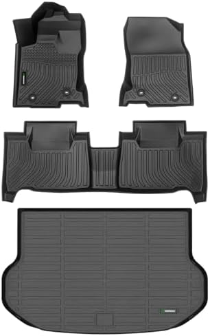 ANBINGO®Fit for NX Floor Mats 2015-2021 All Weather Car Mats Rug for 2016 NX TPE Rug Mat for 2017 NX Rubber Trunk Liner Carpet for 2018 NX Automotive Accessories for NX