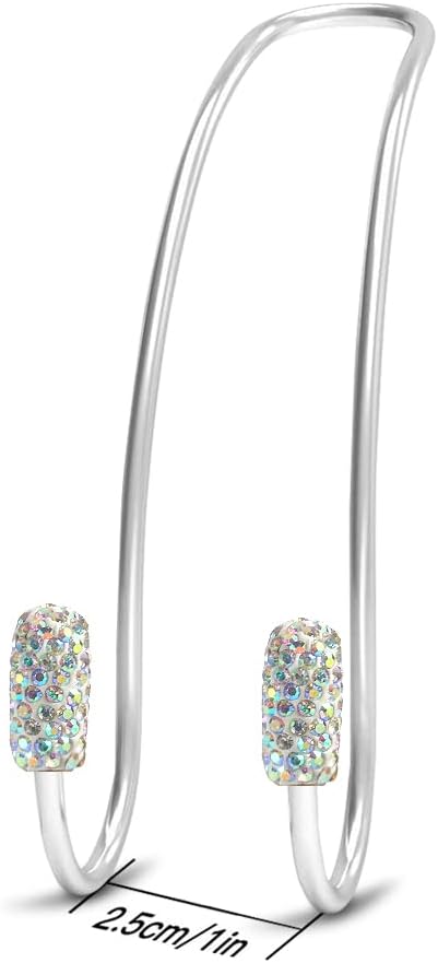 2026 Upgraded Bling Auto Hooks ,Car Hangers Organizer Seat Headrest Hooks，Bag Organizers Rack and Hanger, Heavy-duty Car Seat Hooks, Backseat Storage Hooks, Universal for SUV Truck Vehicle 2 Pack