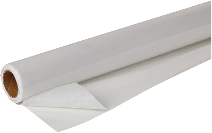 Frost King V3625/4 Crystal Clear Vinyl Sheeting-Packaged Rolls, 36" x 25' x 4mil, 75 Sq Ft