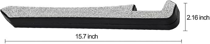 2 Pack Sparkly Diamond Car Seat Gap Filler Universal Gap Filler for Car SUV and Truck Fit Between Seats and Console Stop Things from Dropping (White)