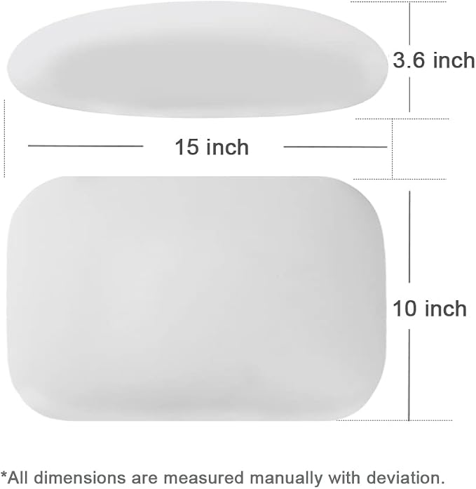 Carwales Emulsion Lumbar Support Pillow for Car Driving Seat Relax Soft Lower Back Support Home Office Chair Cushion Desk Accessories Waist Pain Relief Black