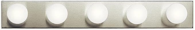 Kichler 625NI Five Light Linear Bath
