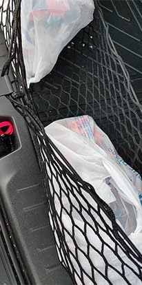 Rear Trunk Organizer Cargo Net for Cadillac XT5 2017-2026 – Envelope Style Cargo Net for SUV–Premium Mesh Elastic Car Trunk Organizer Vehicle Carrier Storage–Compatible with Caddy XT5