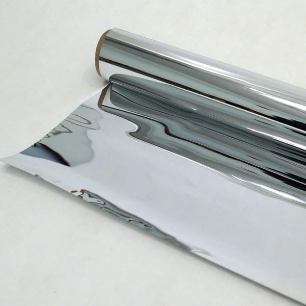 Grafix Dura-Lar 0.002" Film, Silver 27" x25', Opaque Silver Dura-Lar is a Polyester Film with an Aluminum Coating on the Surface. Creates the Perfect Mirror-Like Finish.