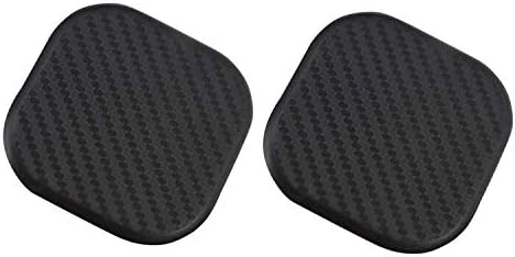 2 Pcs 2.5 * 2.5" inch Car Interior Accessories Anti Slip Cup Mat Cup Holder Insert Coaster,Square