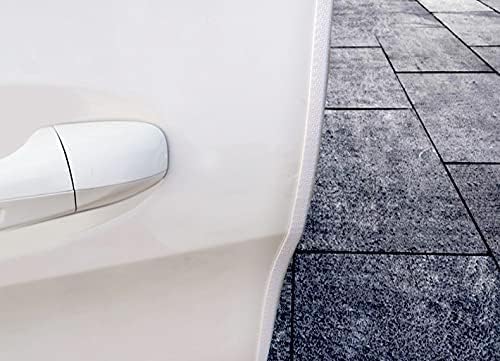 Edge Trim White U-Channel Rubber Trim Edge with Steel 1/2" X 3/8" - Fit Gap 3/64" to1/4 Car Door Edge Sealing Strip PVC Weather Stripping with Metal, Metal Edge Protector, 12FT