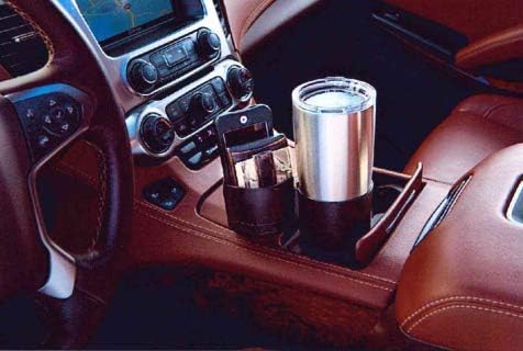 Two-Cup Console Organizer (White)