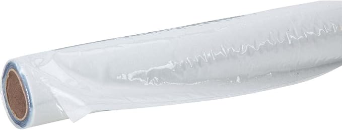 Frost King V3625/4 Crystal Clear Vinyl Sheeting-Packaged Rolls, 36" x 25' x 4mil, 75 Sq Ft