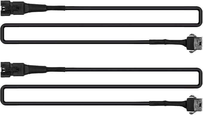 YiLaie 2 PCS 47 inch Extension Cables for Use with LED Rock Lights, RGB NEON Accent Kits for LED Motorcycle ATV, SUV Car Light Multi-Color Neon Strip (2 pcs)