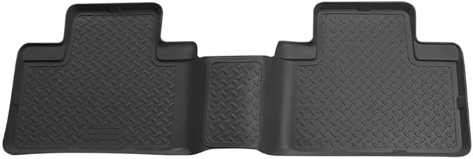 Husky Liners Classic Style Floor Mats | Fits 1998-2011 Ford Ranger, Super Cab; 1998-1999 Mazda B2500,Ext Cab; 1998-2007 B3000, Ext Cab; 1998-2009 B4000, Ext Cab | 2nd Row, 1-pc Black - 63731