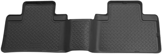 Husky Liners Classic Style Floor Mats | Fits 1998-2011 Ford Ranger, Super Cab; 1998-1999 Mazda B2500,Ext Cab; 1998-2007 B3000, Ext Cab; 1998-2009 B4000, Ext Cab | 2nd Row, 1-pc Black - 63731