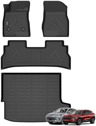 ANBINGO® Floor Mats & Cargo Liner Set for 2024 2025 2026 Chevy Trax LS / 1RS / LT / 2RS / ACTIV & 2024 2025 2026 Envista/Preferred/Sport Touring/Avenir -Full Set