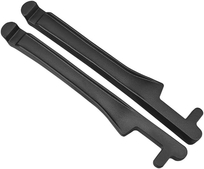 YLXGT Car Seat Gap Filler 2 Pack Universal for Car SUV Truck Accessories, 3in1 Soft Seat Gap Plug Blocker with Storage Slot Organizer and Hook Black