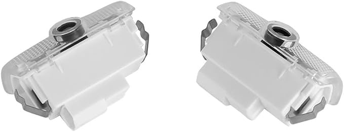 LED Door Projector Lights Fit for Infiniti Q50 Q60 Q70 QX50 QX60 QX70 QX80 G25 G37 EX FX M Series, HD Glass Lens Welcome Courtesy Puddle Lamps, Fade-Resistant Plug and Play (Gecko Pattern, 4pcs)
