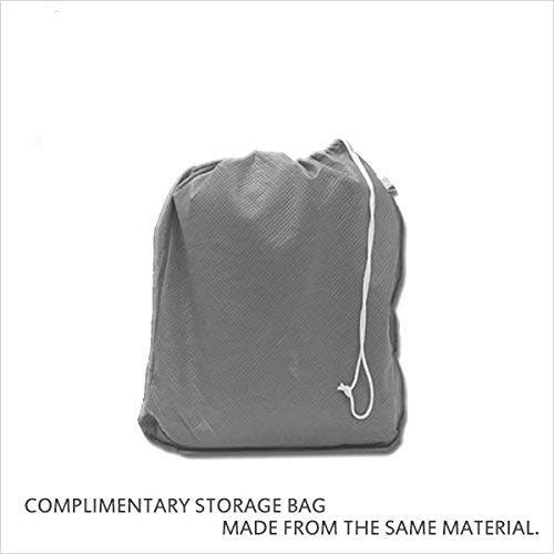 5 Layer Car Cover Fit up to 186 inches Length SUV, Full Coverage All Weather Protection Dustproof Windshield Snow Hail Protection, Durable Heavy Duty
