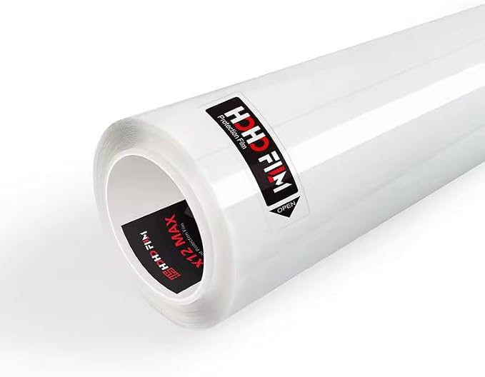 HOHOFILM TPU PPF Hydrophobic Clear Paint Protection Film Self Healing Car Clear Glossy Wrap Film (X12 MAX, 60"X78")