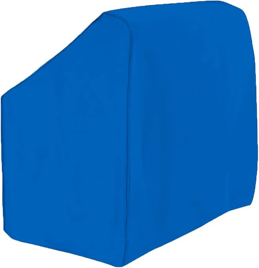 Boat Center Console Cover - Heavy Duty 600D Waterproof Marine Cover (Large) | Marine Grade Polyester | UV & Rain Resistant | Snug Drawstring Bottom | Fits Up to 46"×40"×45" | Sun Dust & Tear Protection