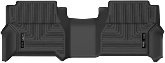 Husky Liners Weatherbeater Floor Mats | Fits 2008-2021 Nissan Frontier Crew CAB ONLY; 2009-2012 Suzuki Equator Crew CAB ONLY | 2nd Row, 1-pc Black - 14511