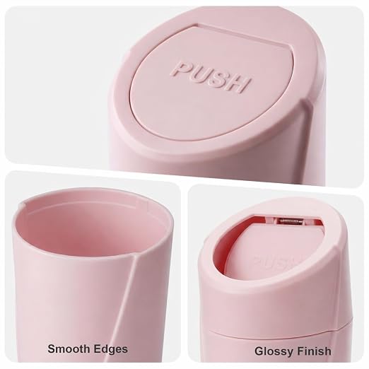 Car Trash Can, 2 Pack Leakproof Mini Garbage Bin with Lid, 40 Bags | Leakproof, Mini Car Garbage Bin, With Lid