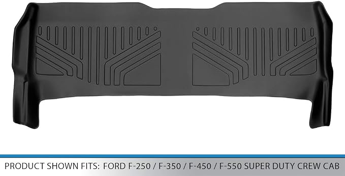 MAXLINER Floor Mats 2nd Row Liner for 2011-2011 Ford F-250