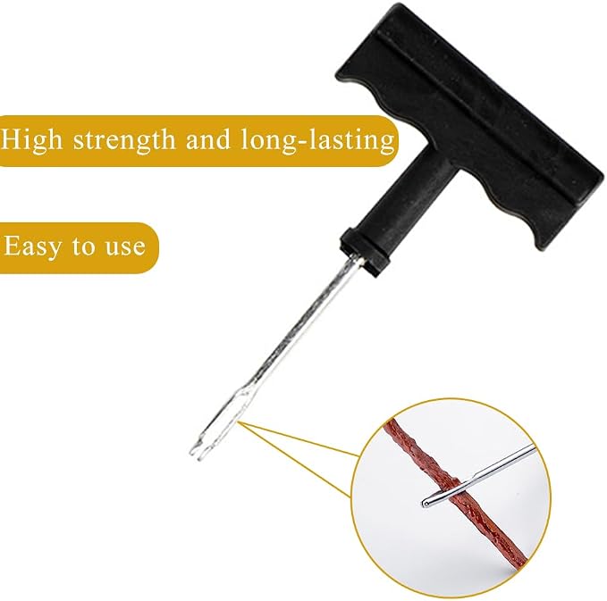 Tire Repair Kits, Car Tire Repair Kits, Tire Repair Strips, for Tubeless Tires, for Motorcycles, Trucks, Cars, Tractors, ATVs, Jeeps, ETC