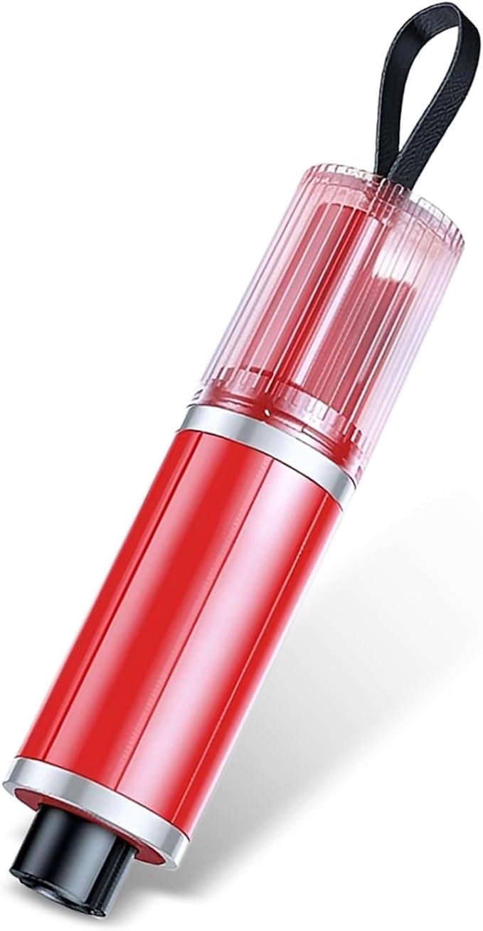 Car Window Glass Breaker Tool, Portable Emergency Escape Hammer, Compact Auto Glass Breaking Device for Vehicle Emergency Preparedness, Universal for Most Cars (Red)